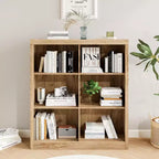 6 Cube Storage Organizer, 3 Tiers Display Shelf, Cubby Bookshelf, Modern Bookcase, Wooden Open Bookshelf for Bedroom, Classroom, Office