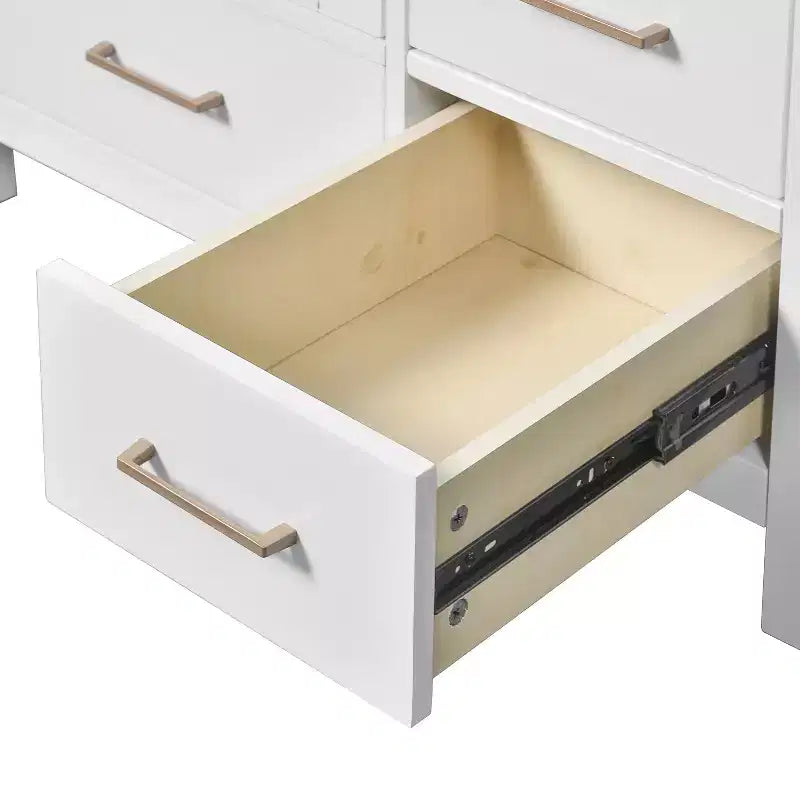 30 Bathroom Vanity with Sink, Bathroom Storage Cabinet with Drawers, Single Sink Bathroom Vanity with Soft Closing Doors