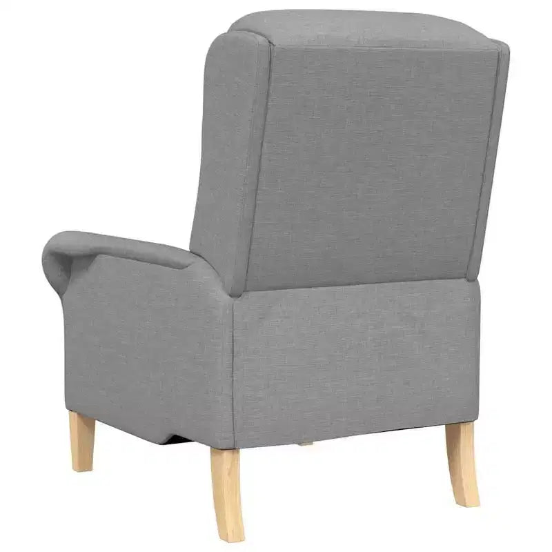 vidaXL armchair Light gray 76 x 94 x 102 cm fabric