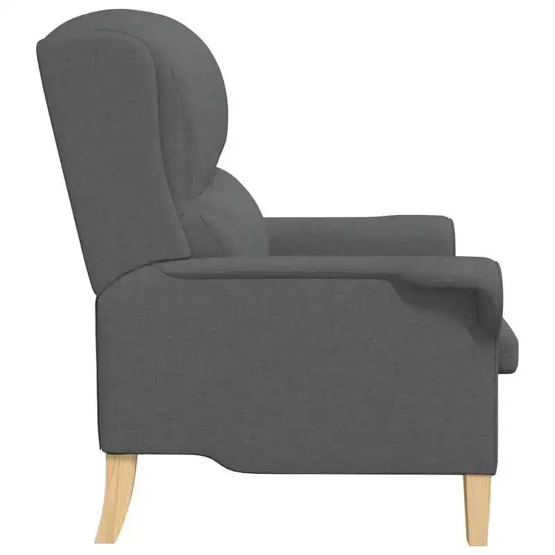 vidaXL armchair Light gray 76 x 94 x 102 cm fabric