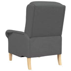vidaXL armchair Light gray 76 x 94 x 102 cm fabric