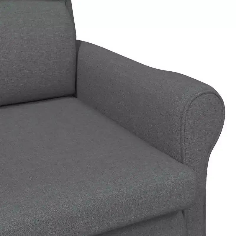 vidaXL armchair Light gray 76 x 94 x 102 cm fabric