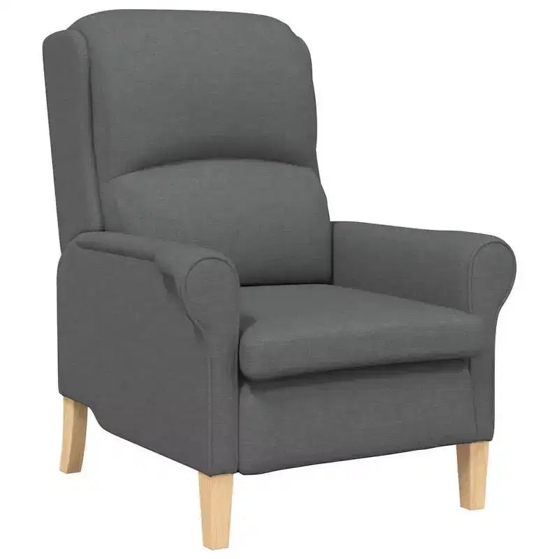 vidaXL armchair Light gray 76 x 94 x 102 cm fabric