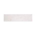 Kate and Laurel Hatley Marble Wall Shelf, White and Gold, 20
