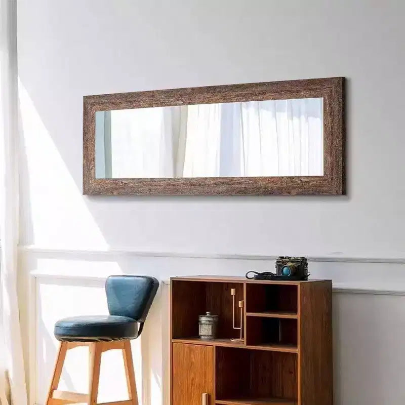 61x22 Farmhouse Full Length Mirror. Rustic Solid Wood Frame, Wall or Lean for Bedroom, Bathroom, Living Room