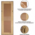 61x22 Farmhouse Full Length Mirror. Rustic Solid Wood Frame, Wall or Lean for Bedroom, Bathroom, Living Room