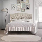ChaletPosh Linen Platform Bed