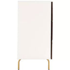 Genevieve 6 Drawer Dresser - DRS5002 - Walnut/White - Safavieh