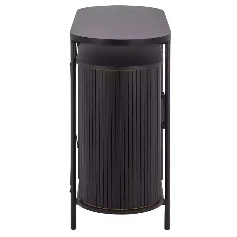 Etka Tambour Doors Compact Sideboard - MED3111 - Safavieh