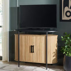 Etka Tambour Doors Compact Sideboard - MED3111 - Safavieh