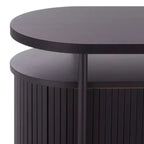 Etka Tambour Doors Compact Sideboard - MED3111 - Safavieh