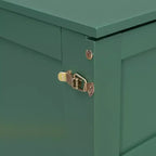 Full Murphy Bed Cabinet Bed, Full Size Murphy Bed with Storage Drawers, Wood Full Wall Bed Rattan Chest Murphy Bed Frame