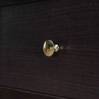 Full Murphy Bed Cabinet Bed, Full Size Murphy Bed with Storage Drawers, Wood Full Wall Bed Rattan Chest Murphy Bed Frame