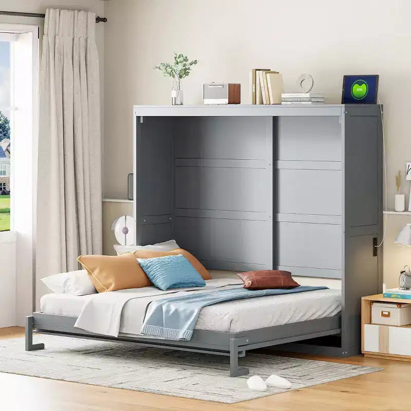 Luxystar Queen Size Murphy Bed for Living Room and Apartment