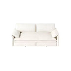 Whisen 3-in-1 Velvet Queen Sleeper Sofa Bed & 66 Queen Pull Out Convertible Sofa Bed, Couch with Side Storage Pockets (Upgraded)