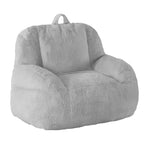 Giant faux leather beanbag sofa - adult beanbag chair with padding and handles - perfect for the living room- highly comfortable.