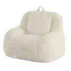 Giant faux leather beanbag sofa - adult beanbag chair with padding and handles - perfect for the living room- highly comfortable.