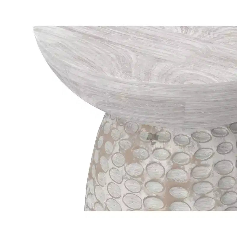 Willis 16 inch Wide Solid Mango Contemporary Tall Accent Table, Assembled