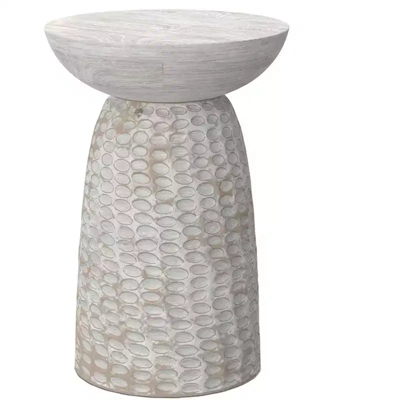Willis 16 inch Wide Solid Mango Contemporary Tall Accent Table, Assembled
