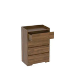 Modern 4 Drawer Dresser for Bedroom, Vertical Dressers with Handle-Free Design, Storage Cabinet for Living Room, Entryway, or Office-Panipeachy
