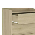 Modern 4 Drawer Dresser for Bedroom, Vertical Dressers with Handle-Free Design, Storage Cabinet for Living Room, Entryway, or Office-Panipeachy