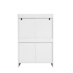 Modern 4 Drawer Dresser for Bedroom, Vertical Dressers with Handle-Free Design, Storage Cabinet for Living Room, Entryway, or Office-Panipeachy