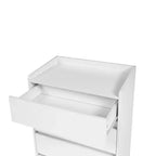Modern 4 Drawer Dresser for Bedroom, Vertical Dressers with Handle-Free Design, Storage Cabinet for Living Room, Entryway, or Office-Panipeachy