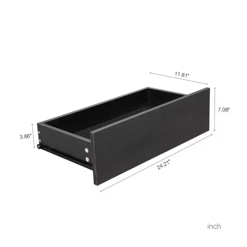 Modern 4 Drawer Dresser for Bedroom, Vertical Dressers with Handle-Free Design, Storage Cabinet for Living Room, Entryway, or Office-Panipeachy