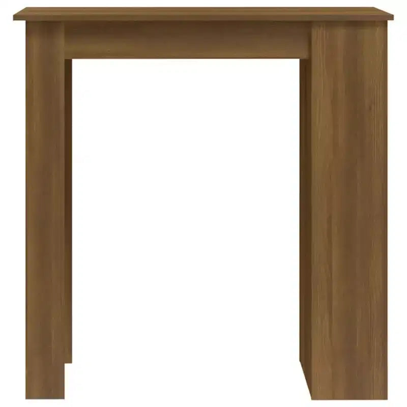 Bar Table with Storage Rack - Modern Design for Dining and Kitchen