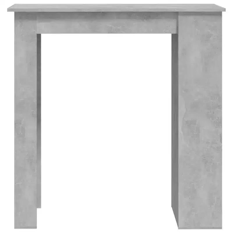 Bar Table with Storage Rack - Modern Design for Dining and Kitchen
