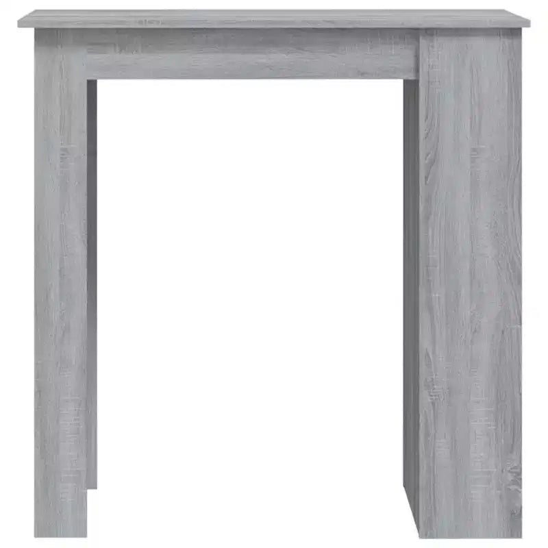 Bar Table with Storage Rack - Modern Design for Dining and Kitchen