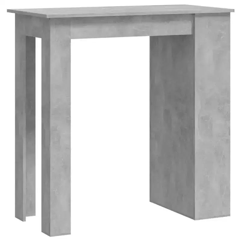 Bar Table with Storage Rack - Modern Design for Dining and Kitchen