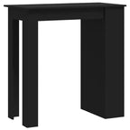 Bar Table with Storage Rack - Modern Design for Dining and Kitchen