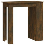 Bar Table with Storage Rack - Modern Design for Dining and Kitchen
