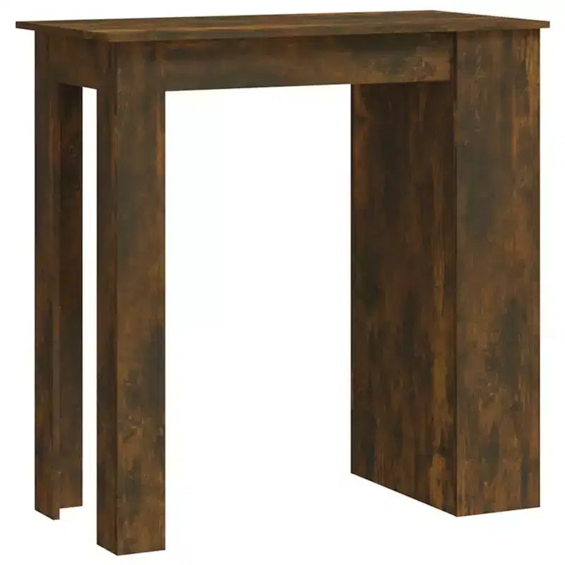 Bar Table with Storage Rack - Modern Design for Dining and Kitchen