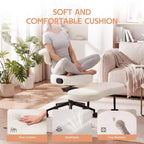 Ergonomic Cross Legged Office Chair, 360 Swivel Meditation Chair, Adjustable Height Kneeling Desk Chairs, for Home
