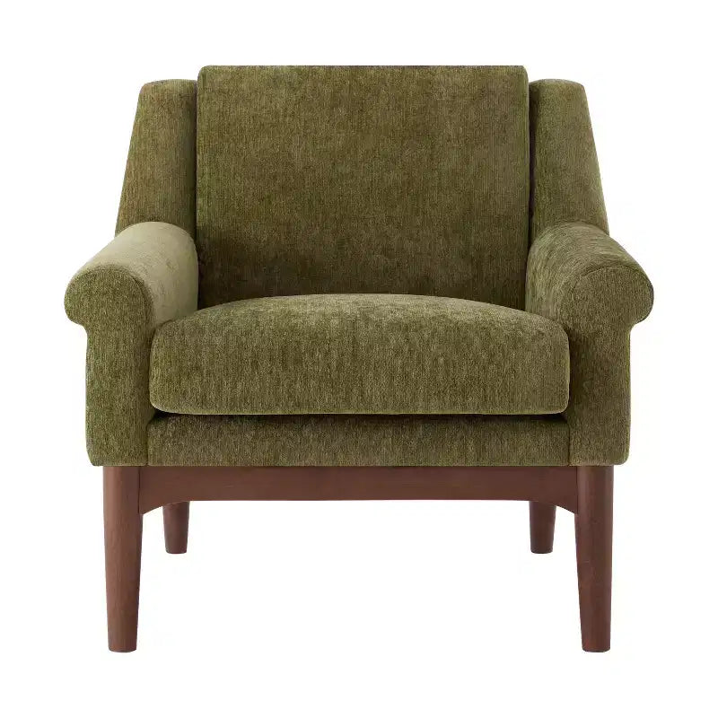 Polibi Flared-Arm Accent Chair