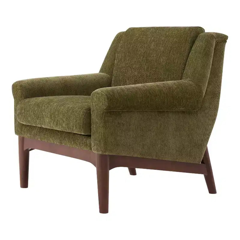 Polibi Flared-Arm Accent Chair