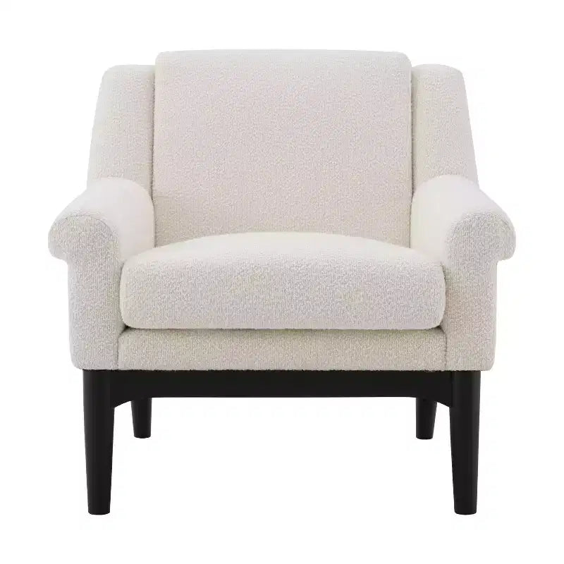 Polibi Flared-Arm Accent Chair