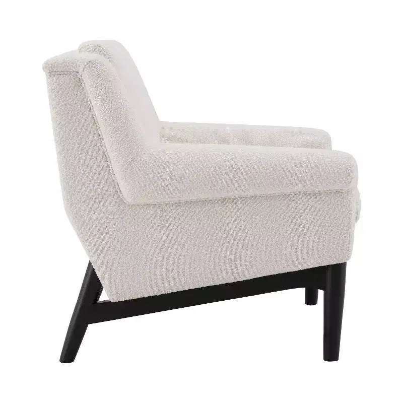Polibi Flared-Arm Accent Chair