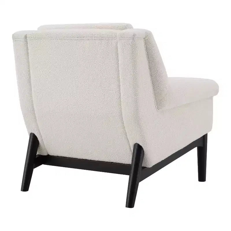 Polibi Flared-Arm Accent Chair