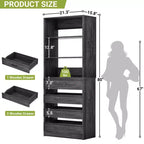 Besiost 80H Pantry Cabinet with Drawers