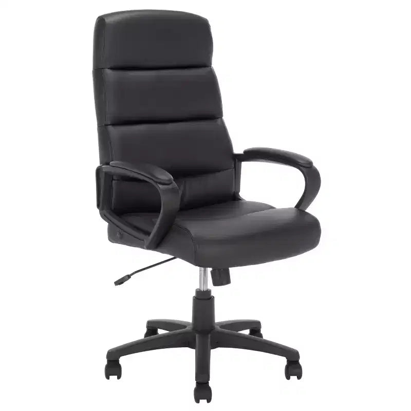 Victoria Adjustable Desk Chair - Black - SEI