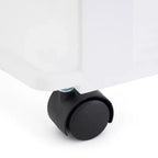 Gracious Living Classic 3 Drawer Organizer Plastic Storage Cart w/ Wheels