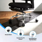Ergonomic Mesh Office Chair, Adjustable Lumbar High Back Desk Chair 300lbs, 4D Flip-Up Arms, 3-Level Tilt Backrest, 3D Headrest, PU Wheels