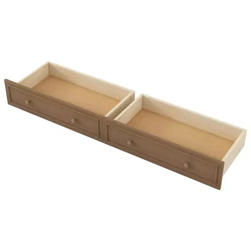 Full Size Corner Bed with Storage Drawers, Bookcase, L Shaped Wood Day Bed Frame with Bookcase Headboard for Living Room