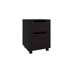 Ethan Open Shelves Sleek Modern Nightstand for Bedroom Living Room