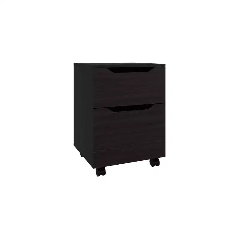 Ethan Open Shelves Sleek Modern Nightstand for Bedroom Living Room