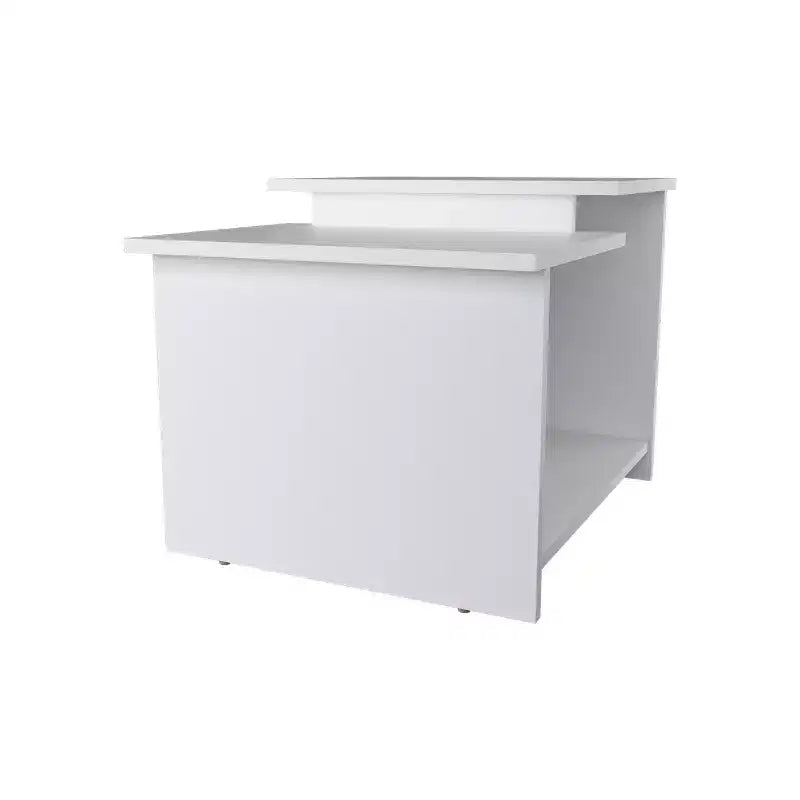 Fun little toys brand FM FURNITURE Naco Coffee Table with Open Storage, Melamine Finish