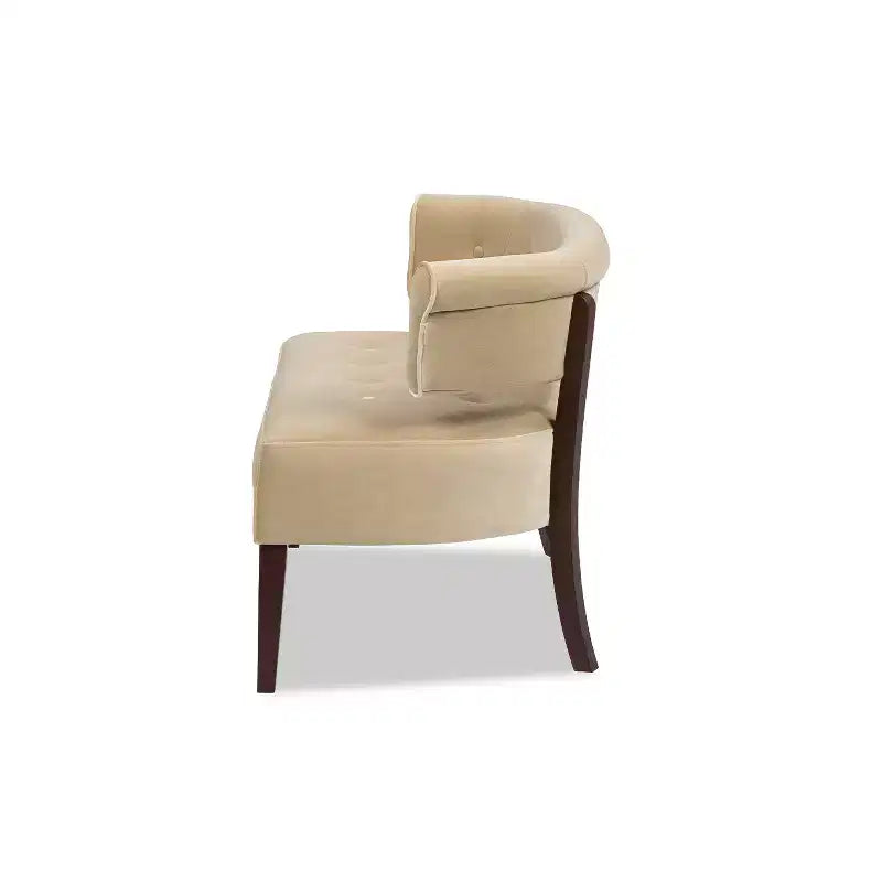 Jennifer Taylor Home Jared Roll Arm Tufted Bench Settee